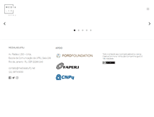 Tablet Screenshot of medialabufrj.net